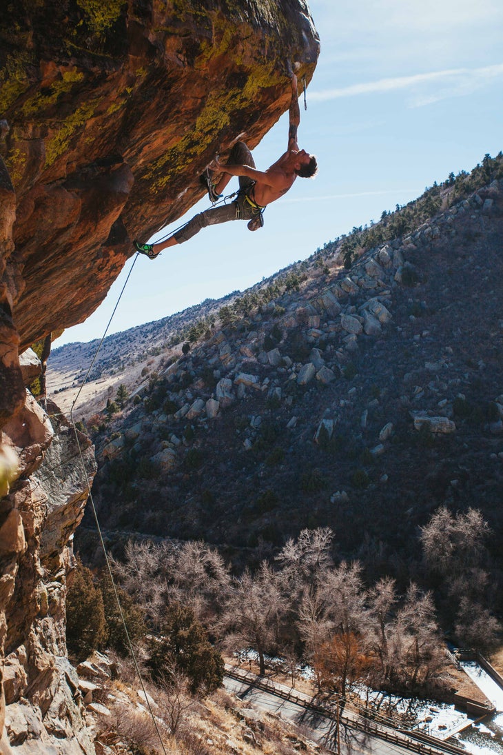 _MG_1900 Matt Lloyd 5.13c Morrison Colorado Sport Climbing First Ascent a witness to violence