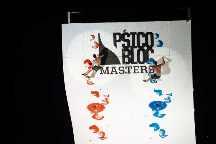andreaLaue_psicoblocMasters2018-12 Psicobloc Masters Series 2018 Rock Climbing Competition deep water solo