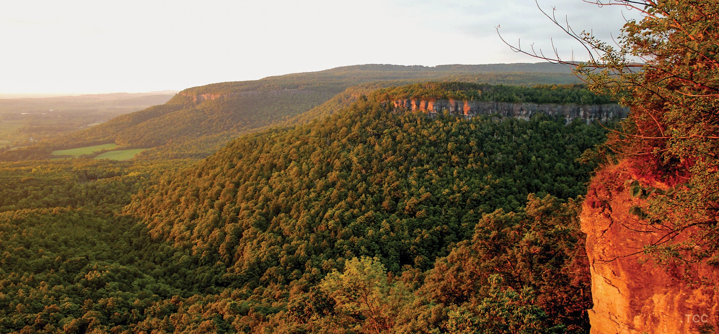 Horseshoe North Cliff Thacher State Park Sport Climbing Rock NY New York Upstate