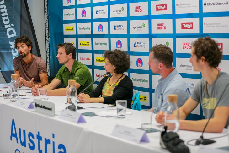 3K5A4254 Climbing Road to Tokyo IFSC Olympics Panel Discussion