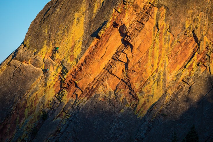 Yellow_Door_Treadway_gn-web The Yellow Door 5.13a/b Seal Rock Phil Gruber Lynn Hill Sport Climbing Rock Boulder Colorado Flatirons