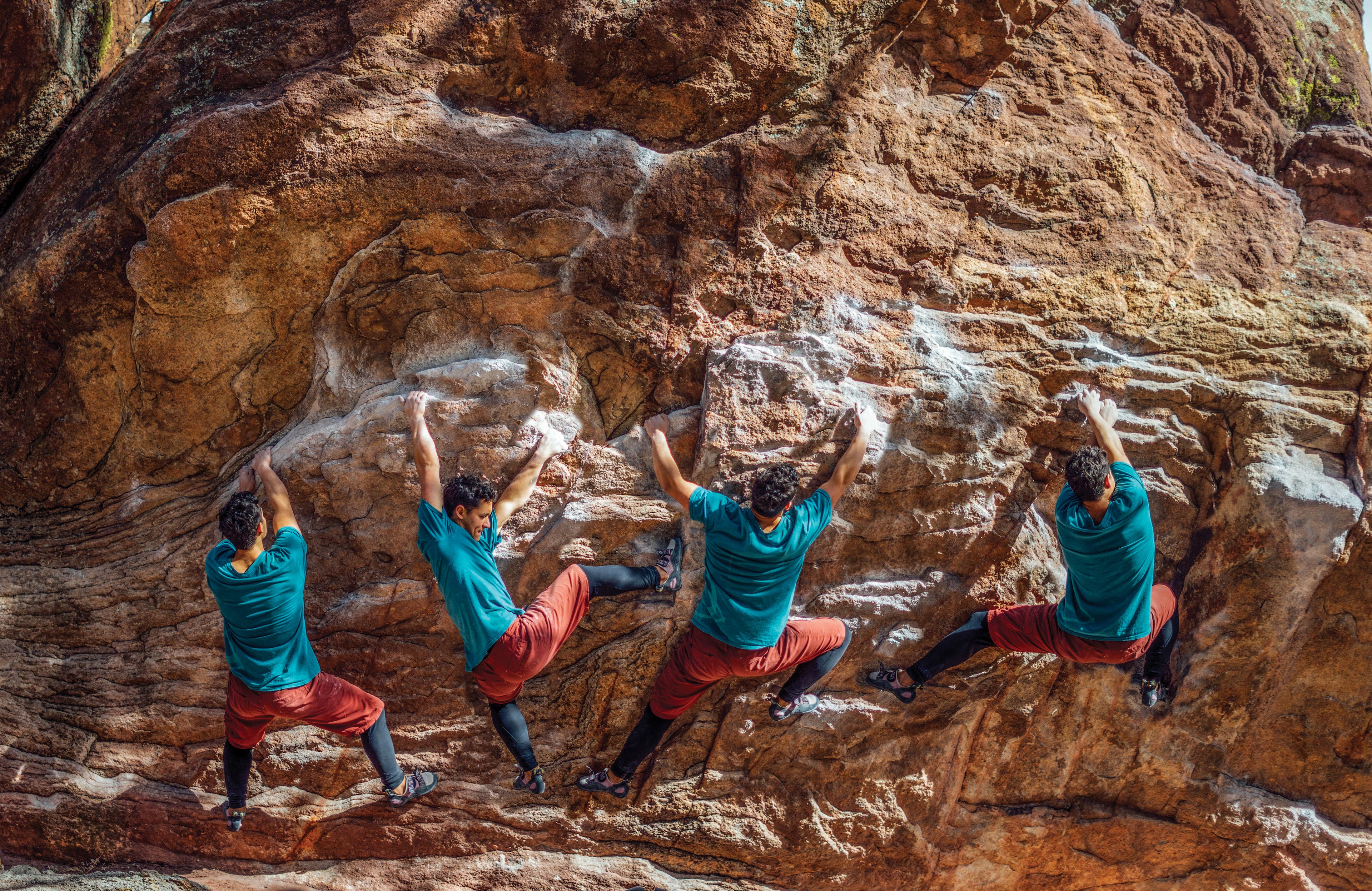 Caleb_traverse_gn Bouldering Training Rock Climbing Strength Endurance