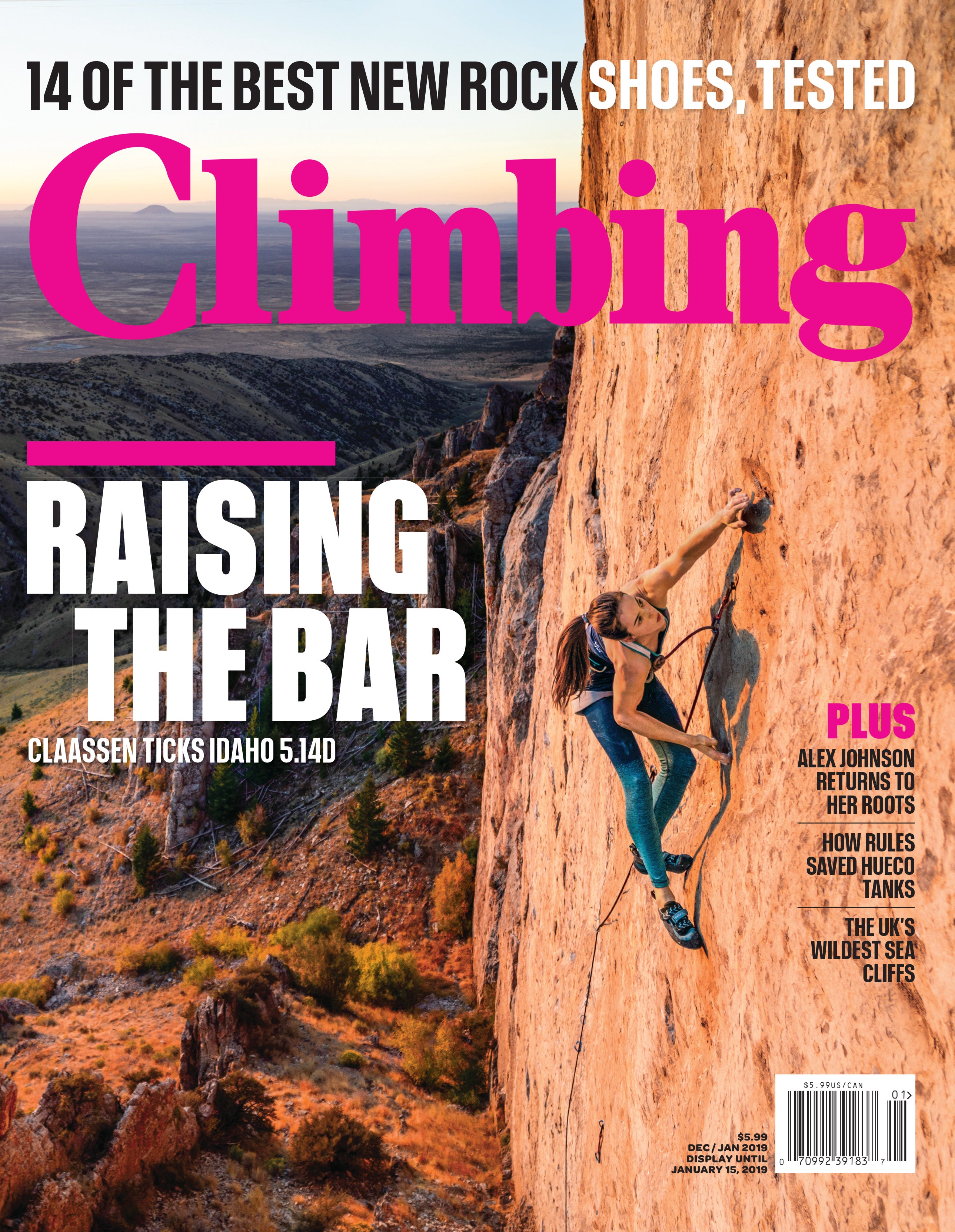 Climbing Magazine Print Preview: December/January 2019