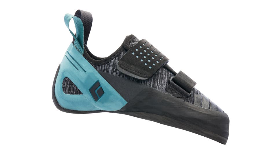 Black Diamond Teal and Black Climbing Shoes BLACK DIAMOND FOCUS W main image 4
