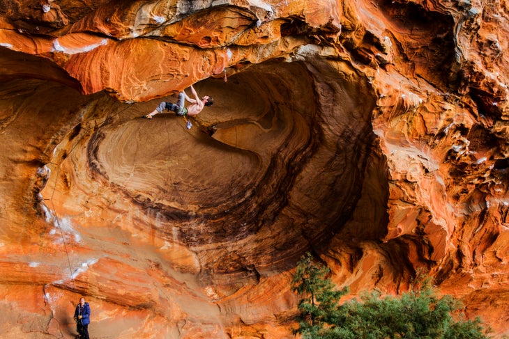 Nick Ducker on Eye Of The Tiger, Grampians, photo by Ange Malysheva (1)-web None