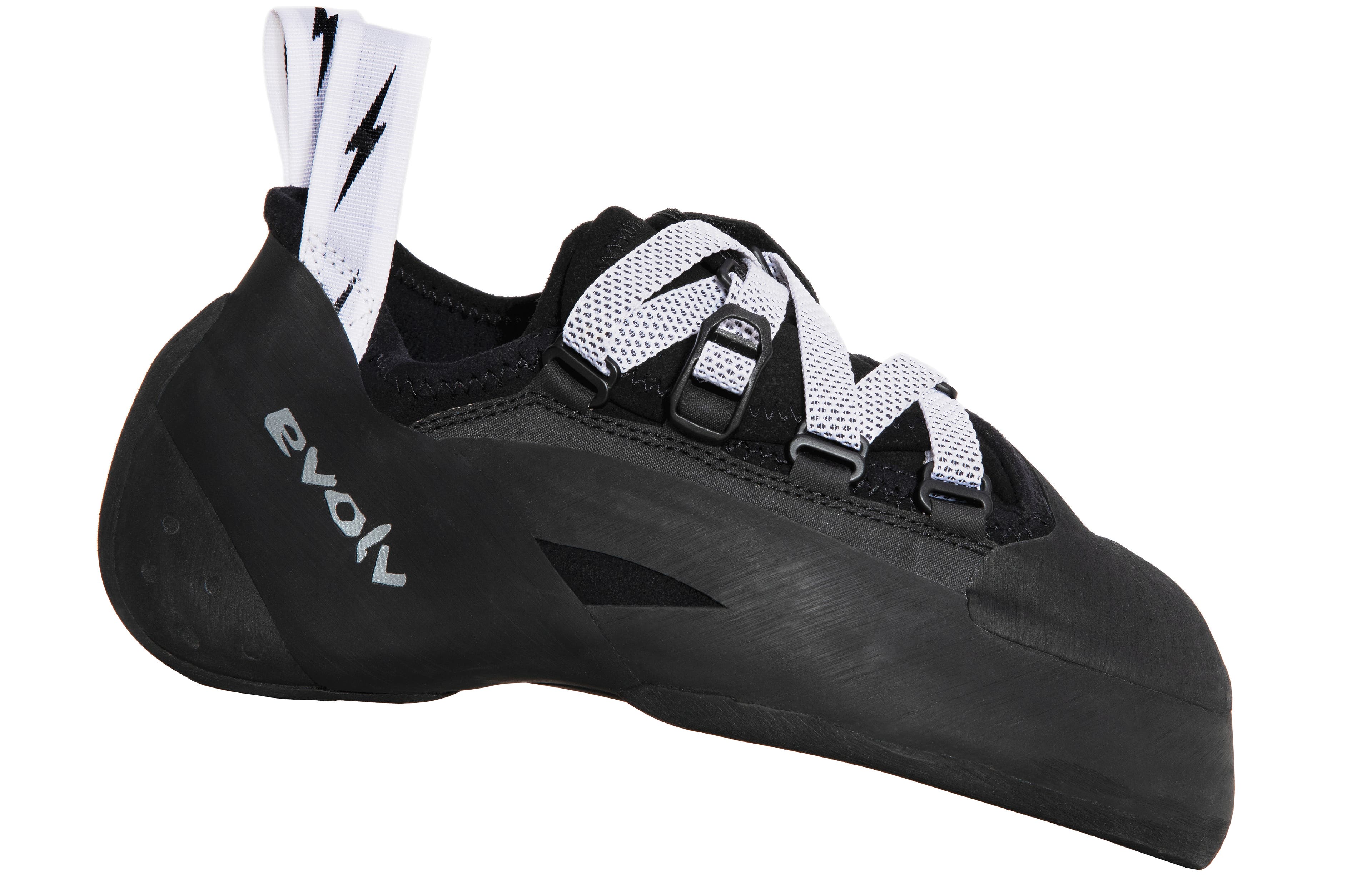 Evolv Black and Gray Velcro Climbing Shoes EVOLV Kronos Climbing Shoe - Men main image 3