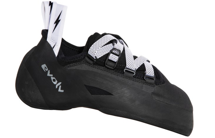 Evolv Phantom LV Climbing Shoes - White/Black 8