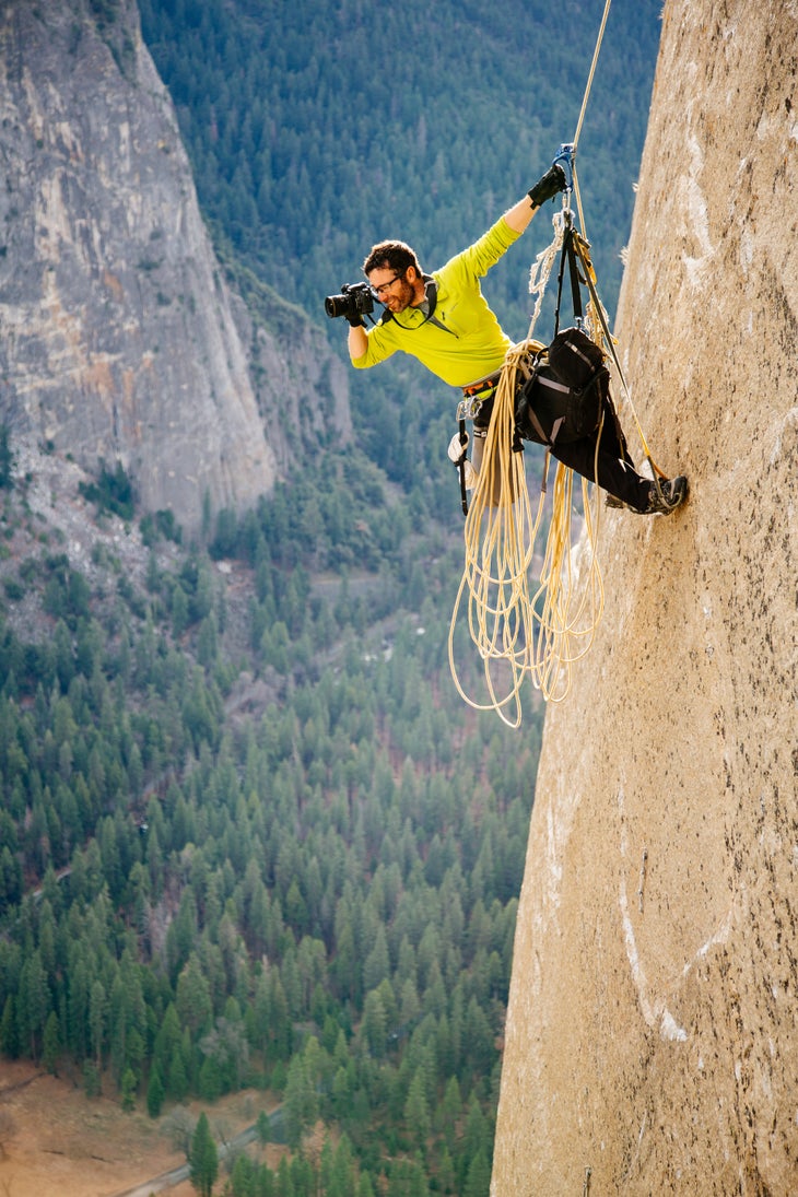 Corey Rich shooting in Yosemite None
