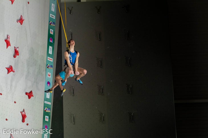 Ondra in Toulouse (IFSC Flickr) None