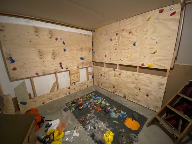 Photo Gallery: 16 Scrappy Home Climbing Walls