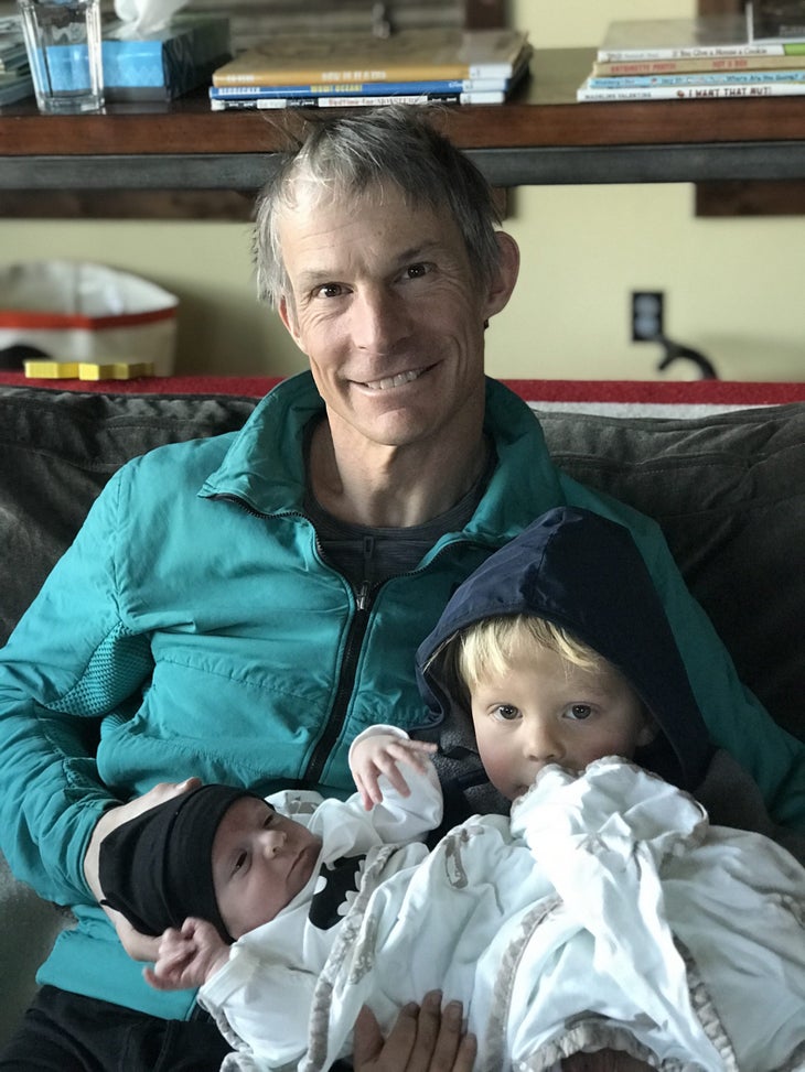 Steve House and his sons