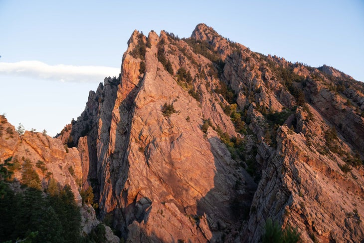 Redgarden Wall, Eldorado Canyon.