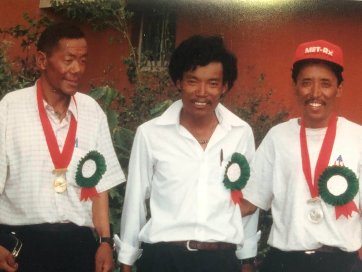 Ang Rita Sherpa, Lhakpa Rita Sherpa, Apa Sherpa - Pete Athans Ang Rita Sherpa, Lhakpa Rita Sherpa, Apa Sherpa - Pete Athans