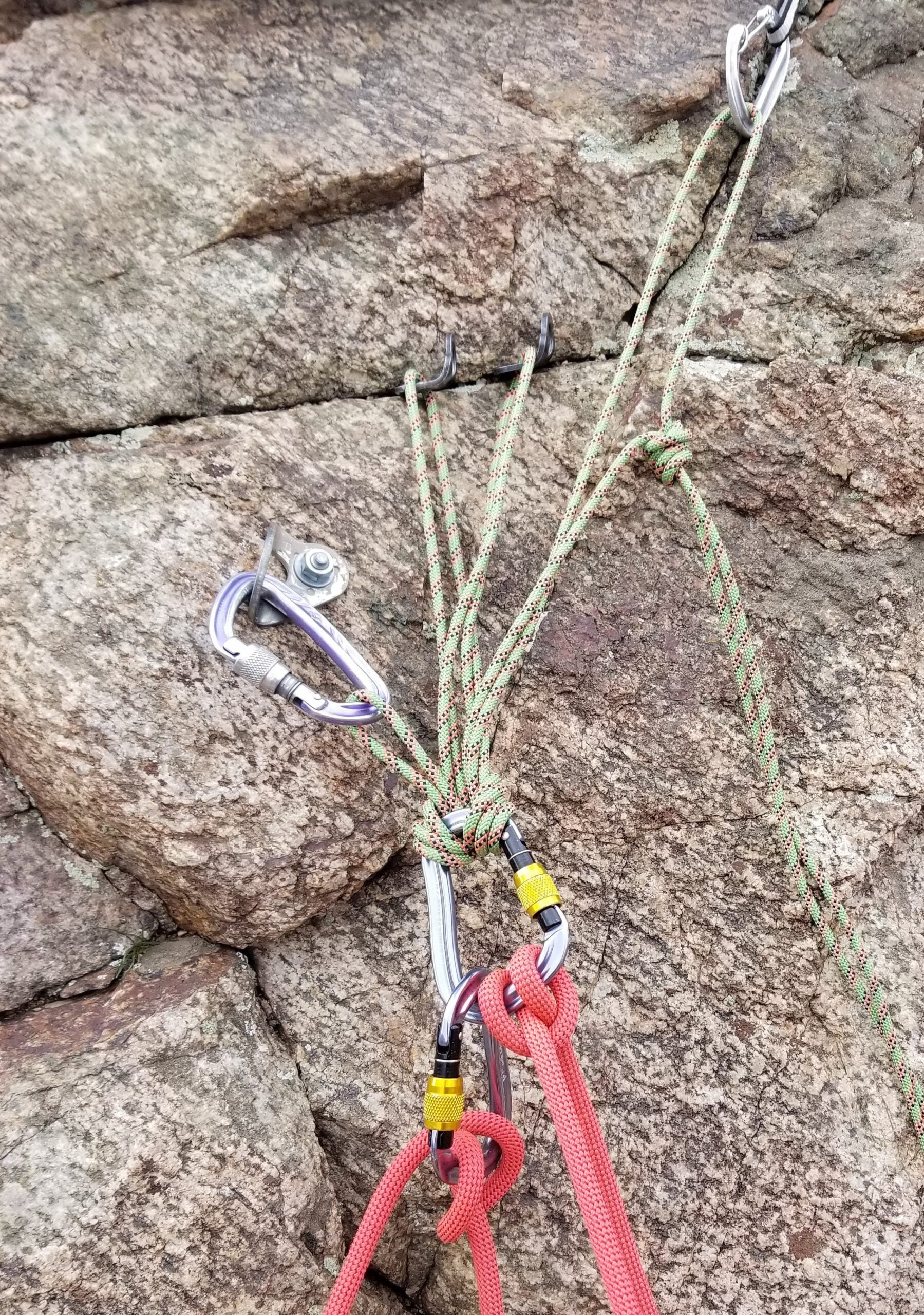 A Simpler Way To Rig Multi-Pitch Anchors - Climbing