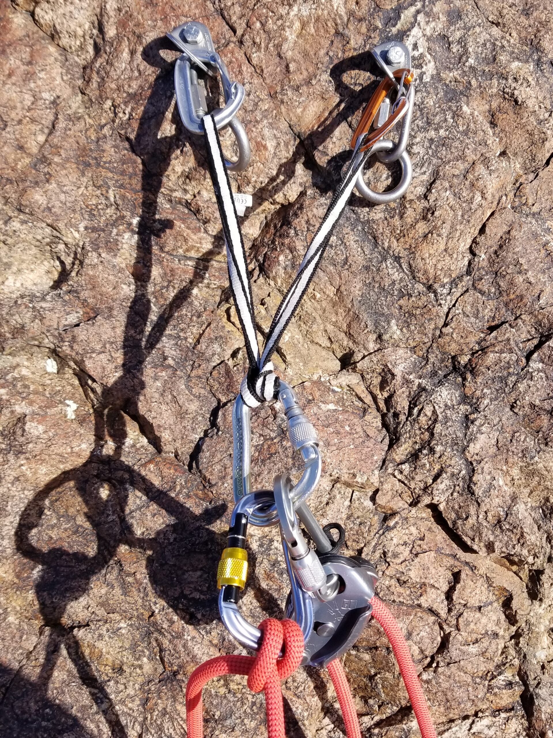 Retreat anchors - alpine climbing — Alpine Savvy
