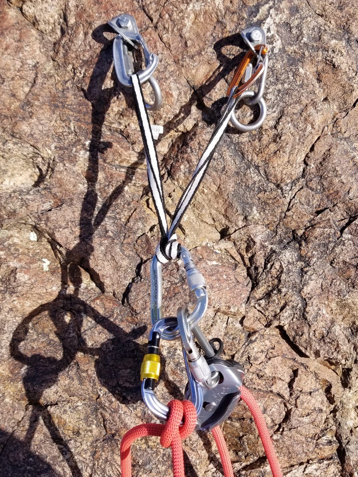 A Simpler Way to Rig Multi-Pitch Anchors - Climbing