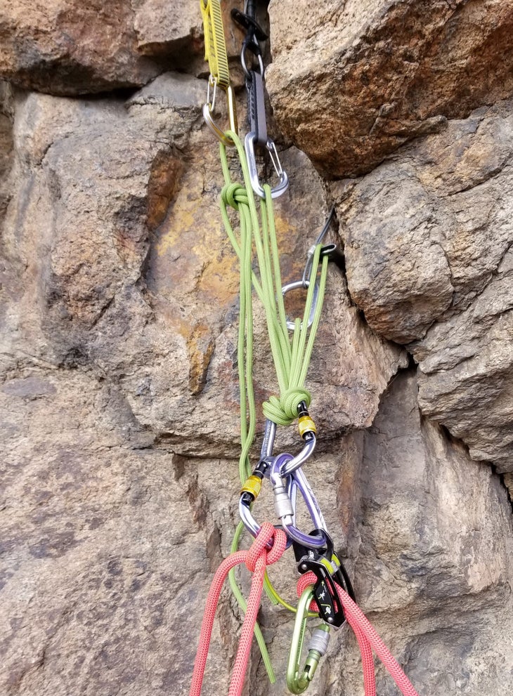 A Simpler Way to Rig Multi-Pitch Anchors - Climbing
