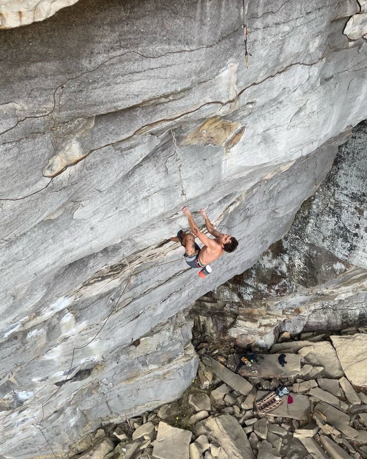 Jonathan Siegrist: Climbing is the Best Way to Improve Your Climbing