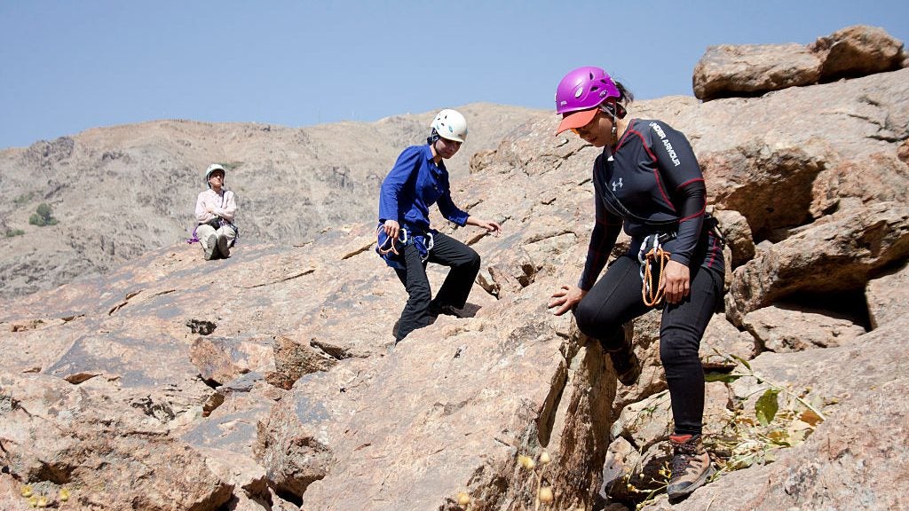Iran Banned Women From This Climbing Area. They're Not Having it