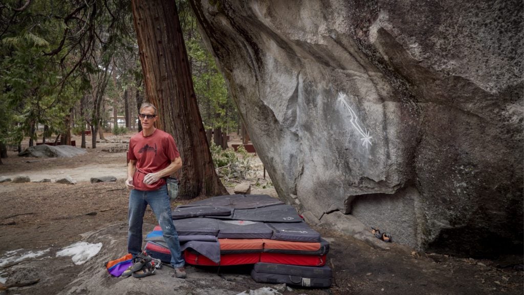 Oldest Known Ascent Tom Herbert, 51, Repeats Midnight Lighting (With