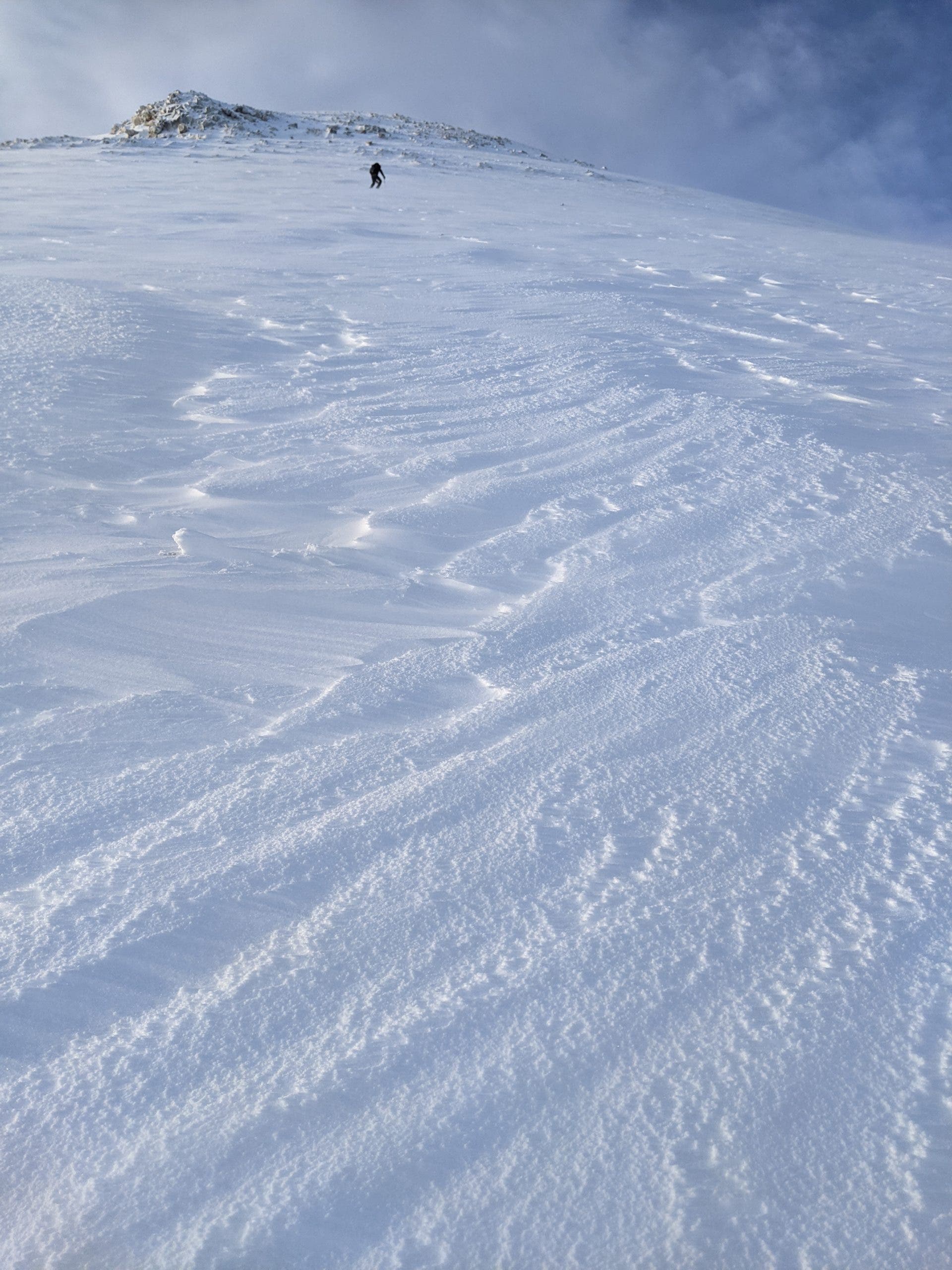 The author on the summit cone of Orizaba.