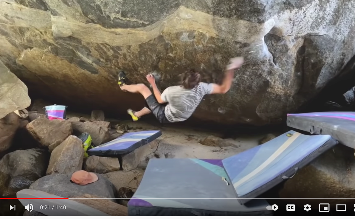 New Hardest Yosemite Boulder Clocks in at V15 Climbing