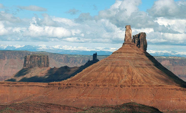 Castleton Tower, Castle Valley, Utah.
