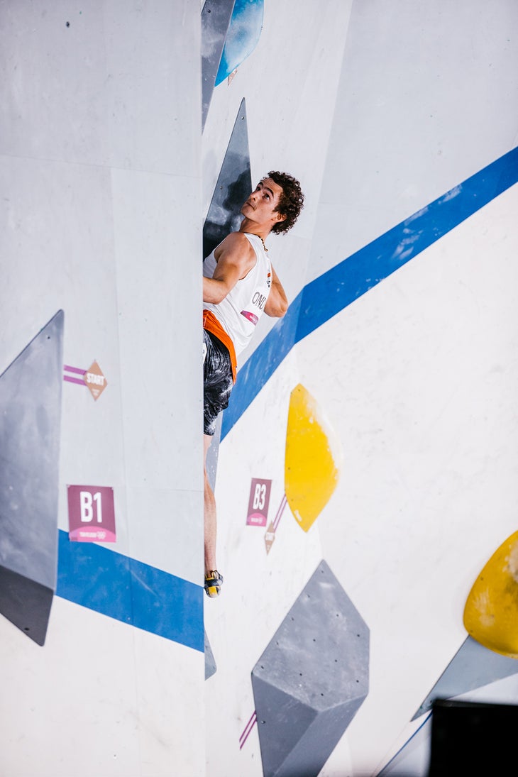 Mickael Mawem Wins Olympic Boulder Qualifier. Results Here. Climbing