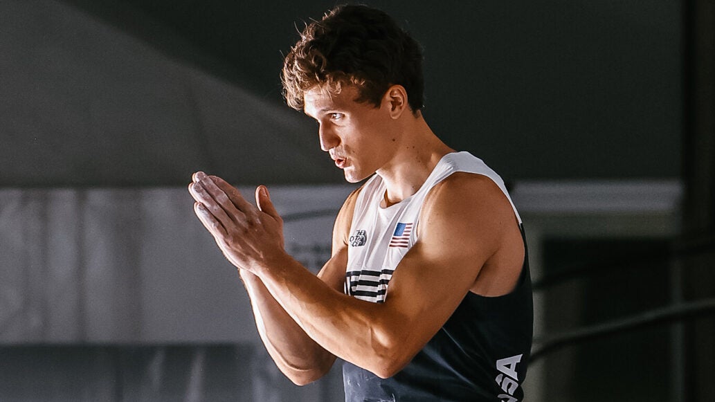 Nathaniel Coleman (USA) climbed into the finals—100% of team USA advanced.