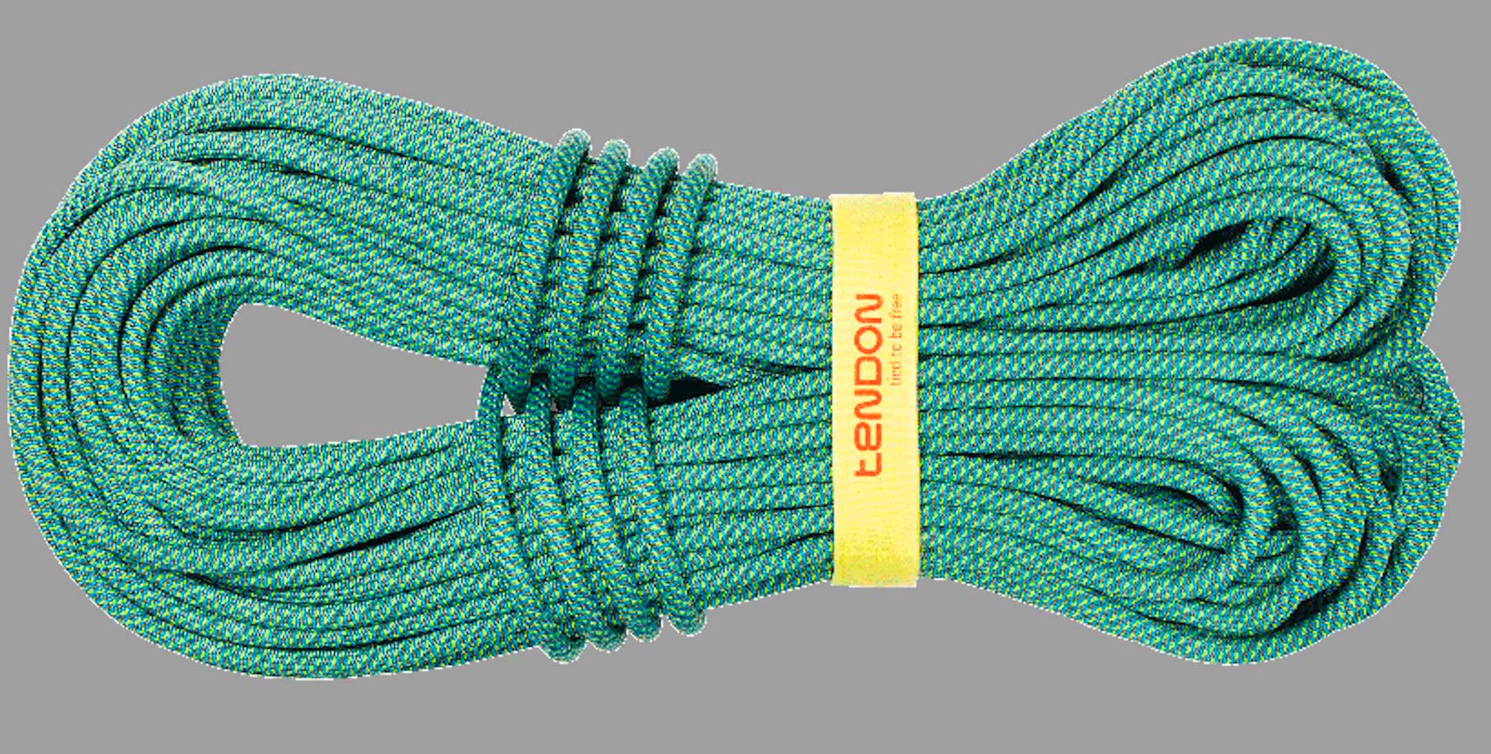  Tendon Master Pro 9.7 - Dynamic Rope for Rock, Climbing,  Rappelling, Mountaineering, & More, UIAA Certified (Green 9.7mm x 60m) :  Sports & Outdoors