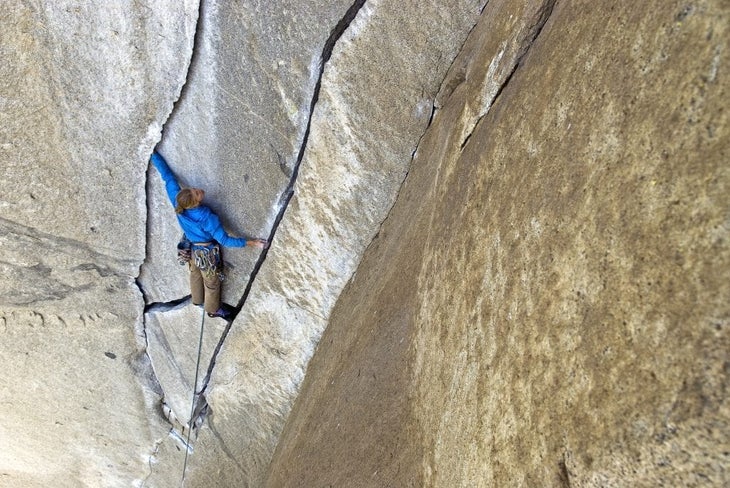 We Took Fall's Crunchiest High Fashion Rock Climbing in Joshua