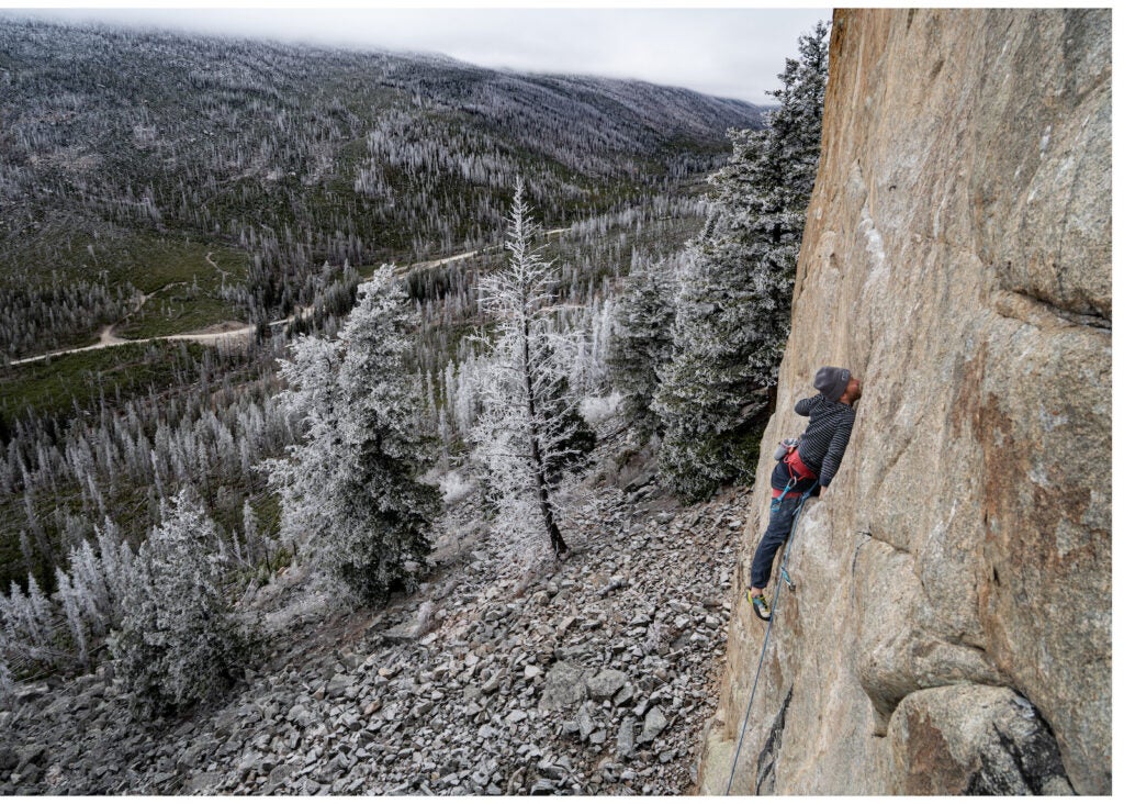 How to Get Better At Slab Climbing Climbing