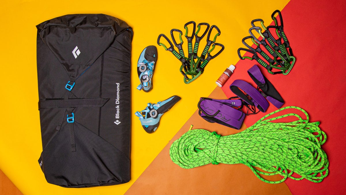 Sport Climbing Gear Kit Climbing