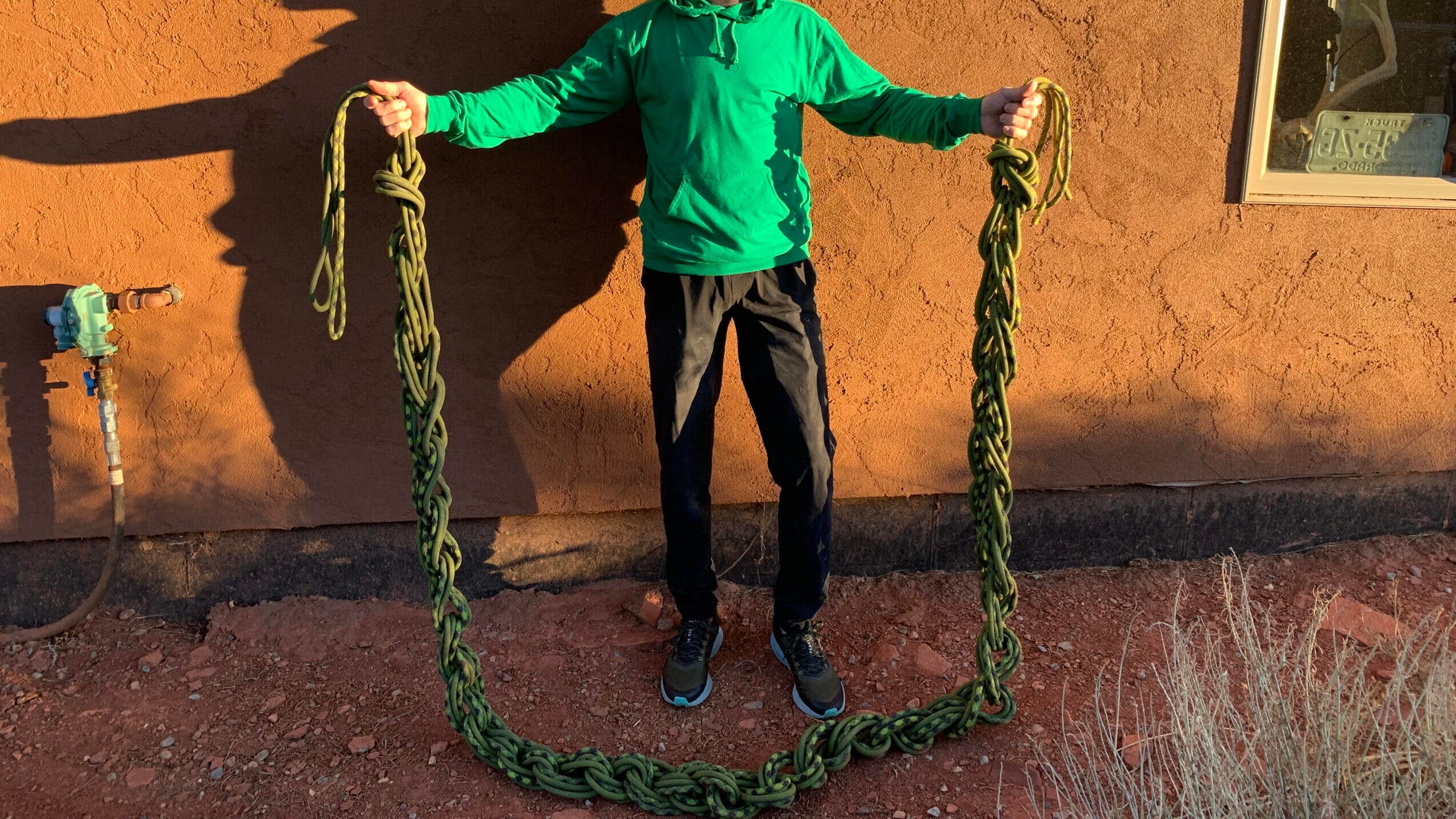 The only climbing-rope-washing method you need