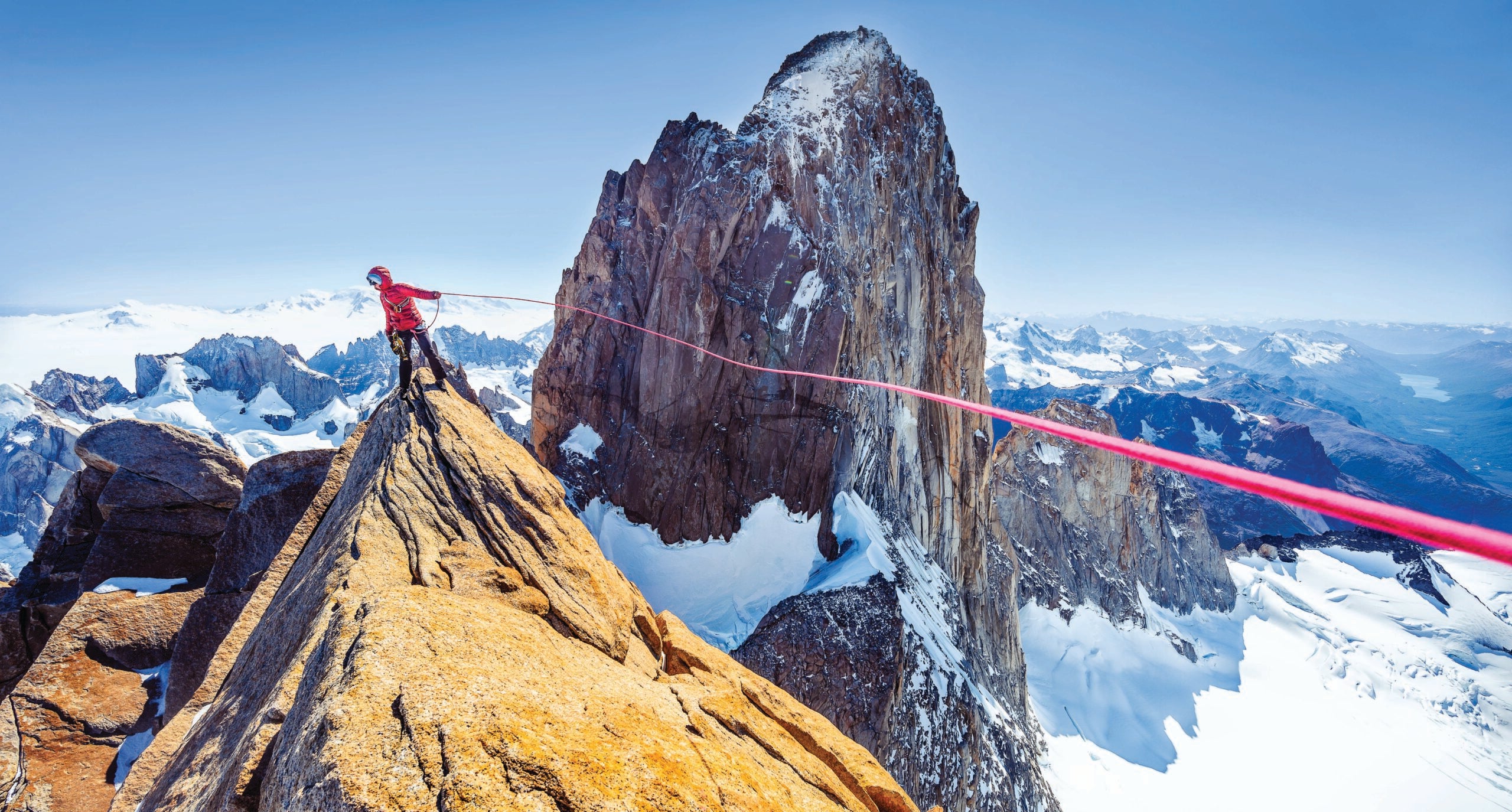 World's Longest Free Solo Climb Climbing