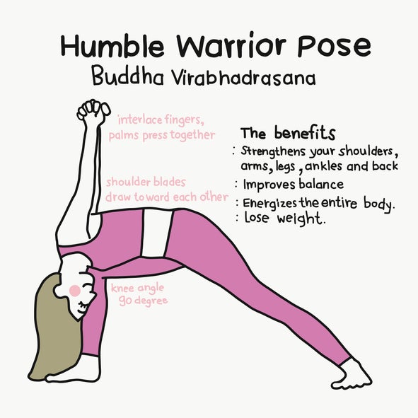 The Humble Warrior Yoga Pose: A 12 Step How To Guide