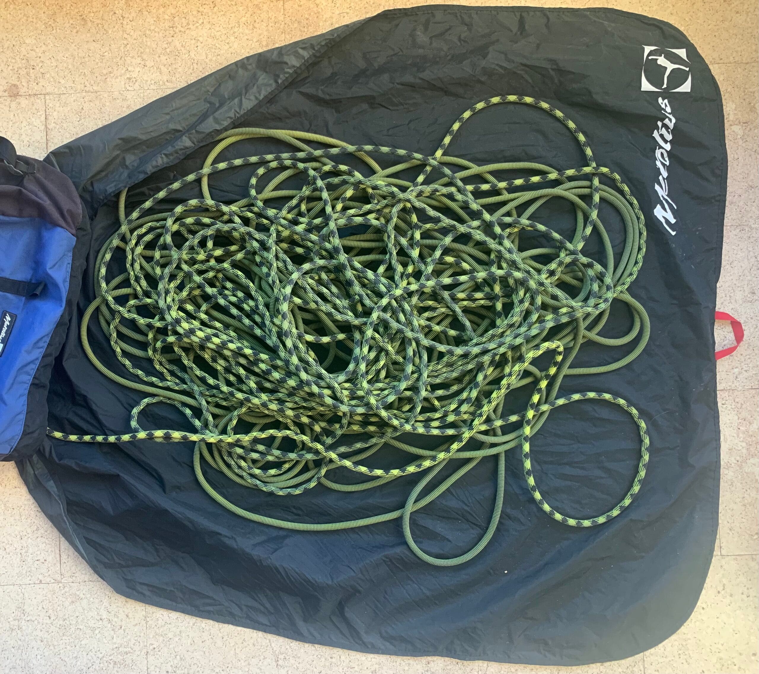 The only climbing-rope-washing method you need