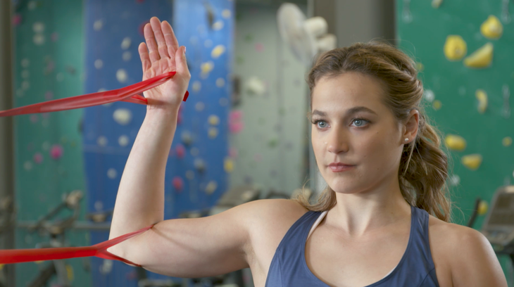 sasha digiulian shoulder impingement exercise