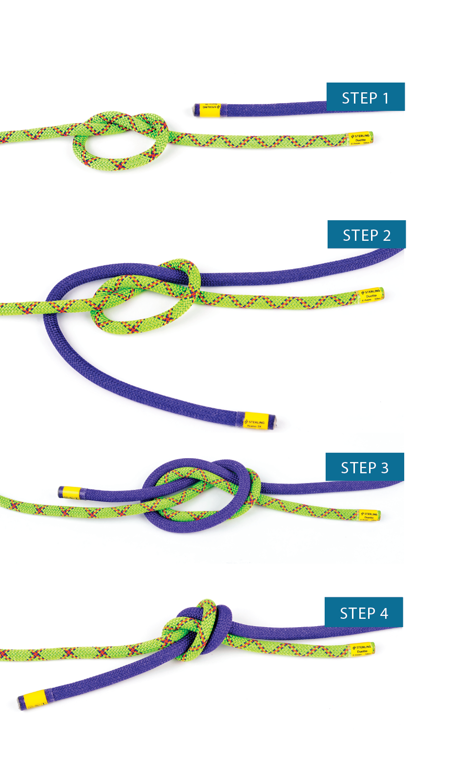how to tie a knot around a ring
