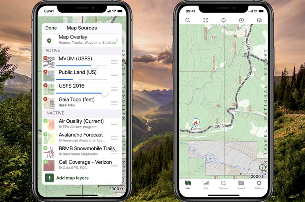 How to Use Gaia GPS to Find Free National Forest Camping - Climbing