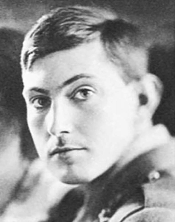 George Mallory, in 1915 during World War I.
