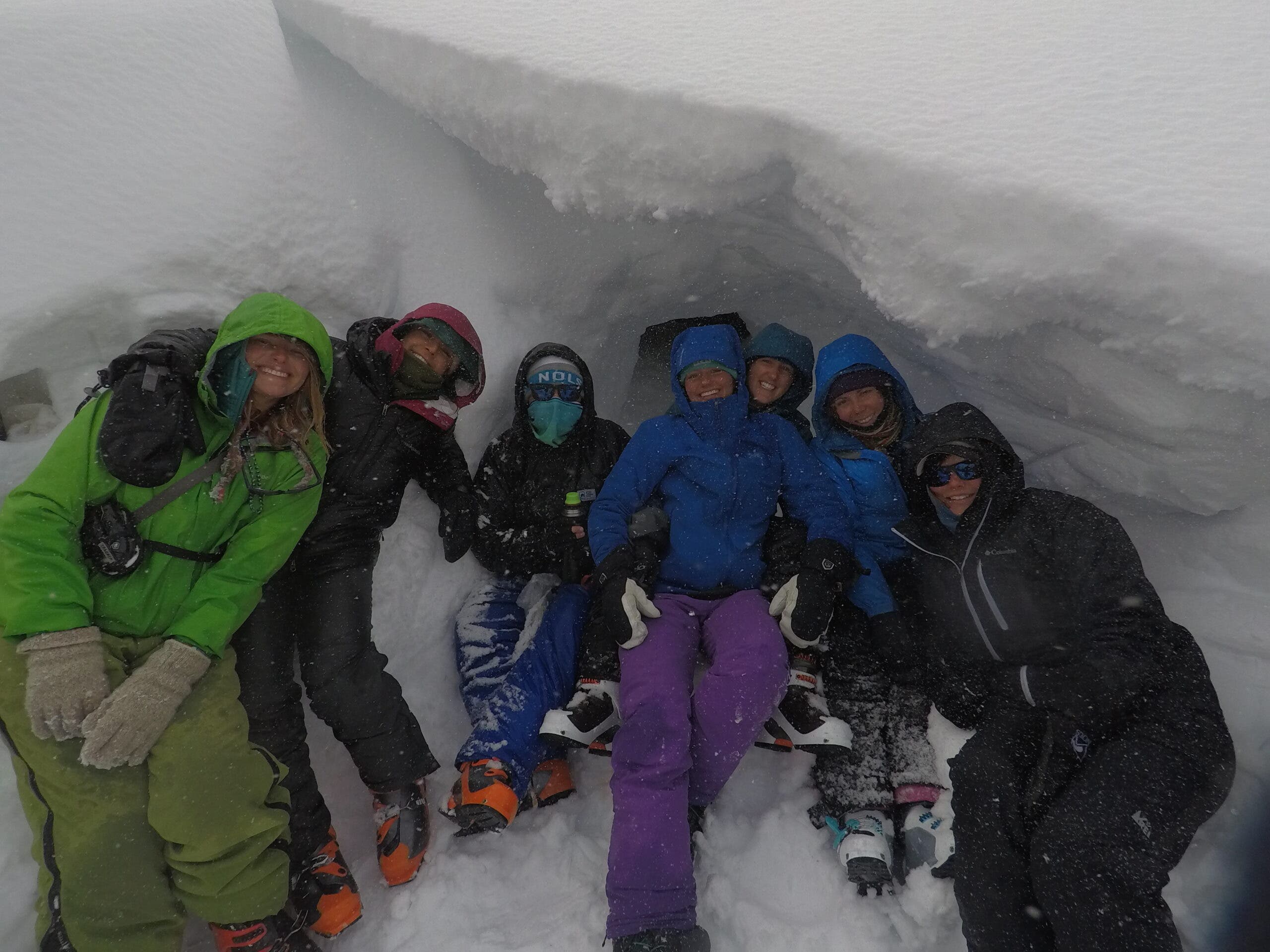 snow cave