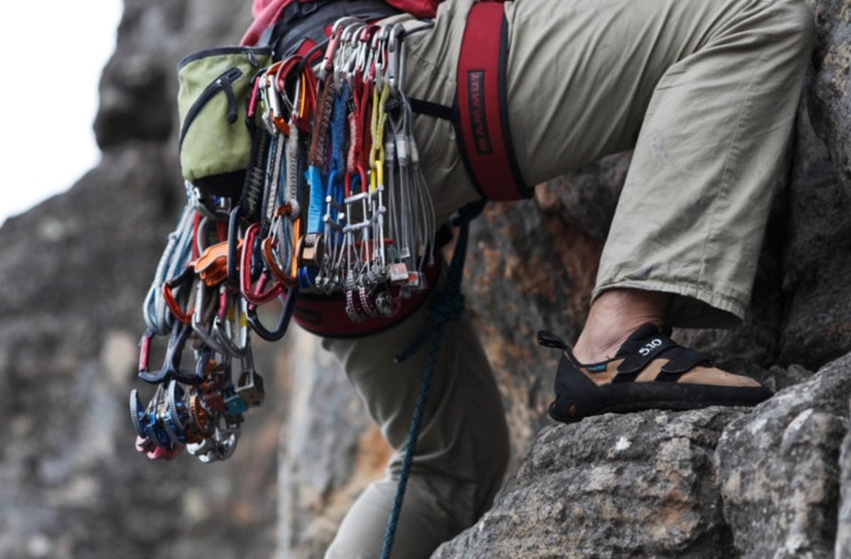 Leader Anchored To Gear Loop. Unwelcome Advice Averted Tragedy.