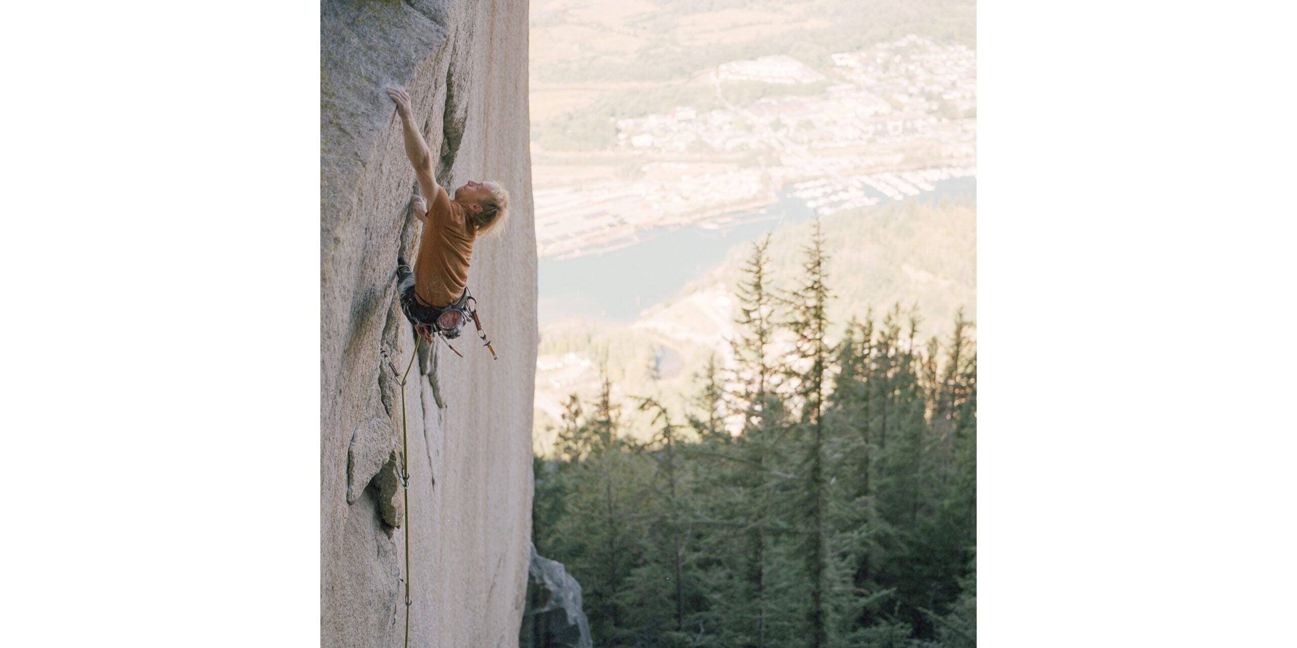 Ben Harnden makes 5.14 first ascent on Squamish's Kashmir Wall.