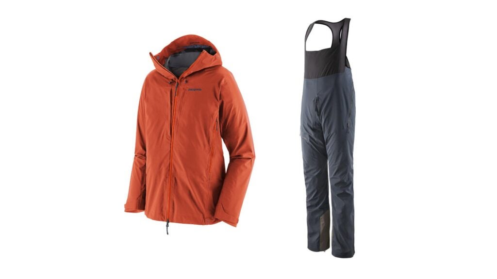 Review Patagonia Dual Aspect Jacket and Bibs Climbing