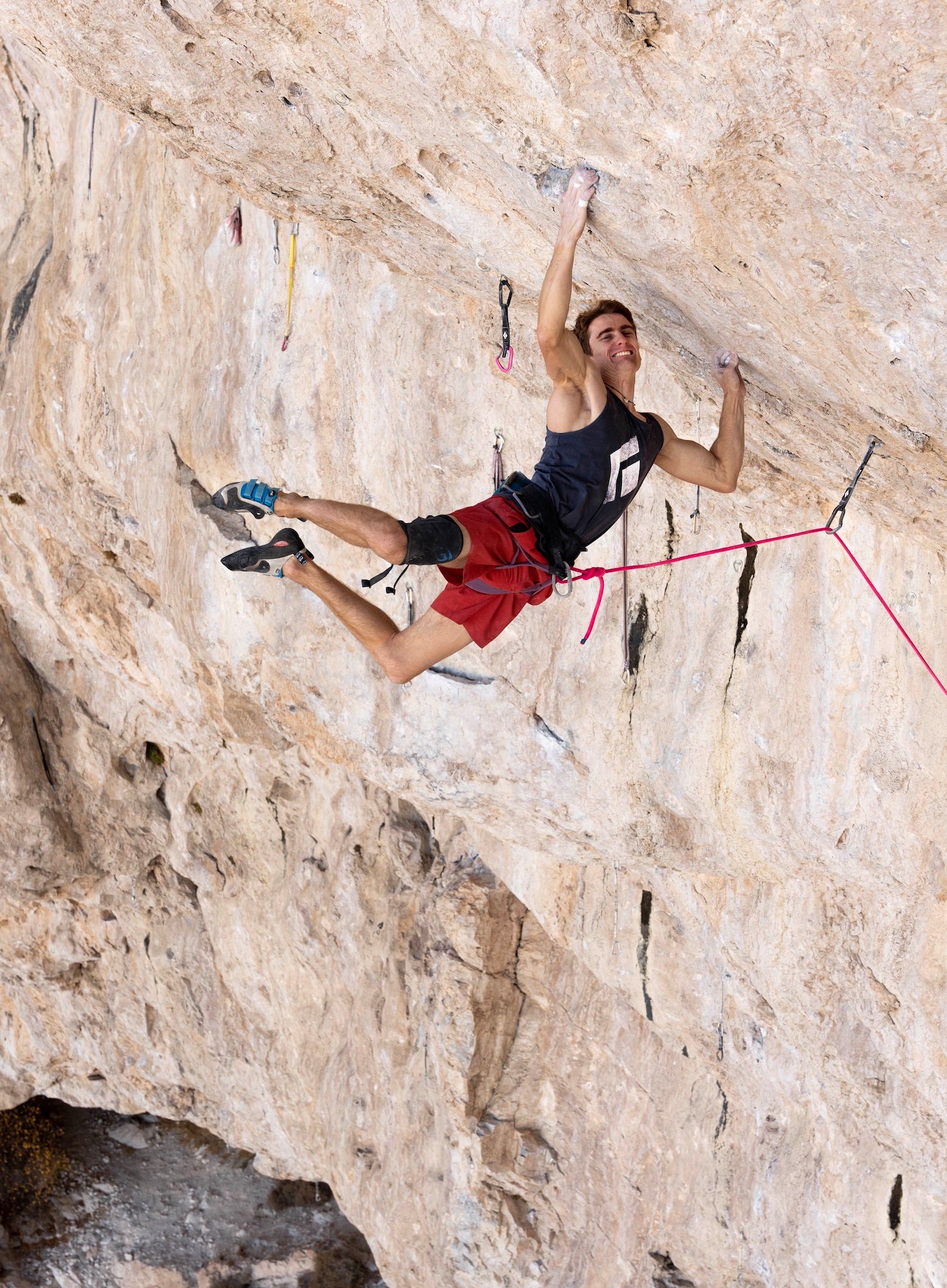 Seb Bouin Climbs America's Hardest Rock Climb 5.15c - Climbing