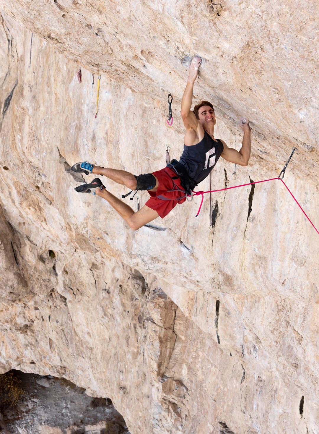 Sebastien Bouin climbs Supreme Jumbo Love, America's first 5.15c and hardest climb.