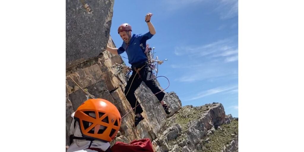 Weekend Whipper High Impact Trad Climbing Fall Climbing