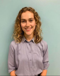 Climber and physiotherapy student Carly Post.