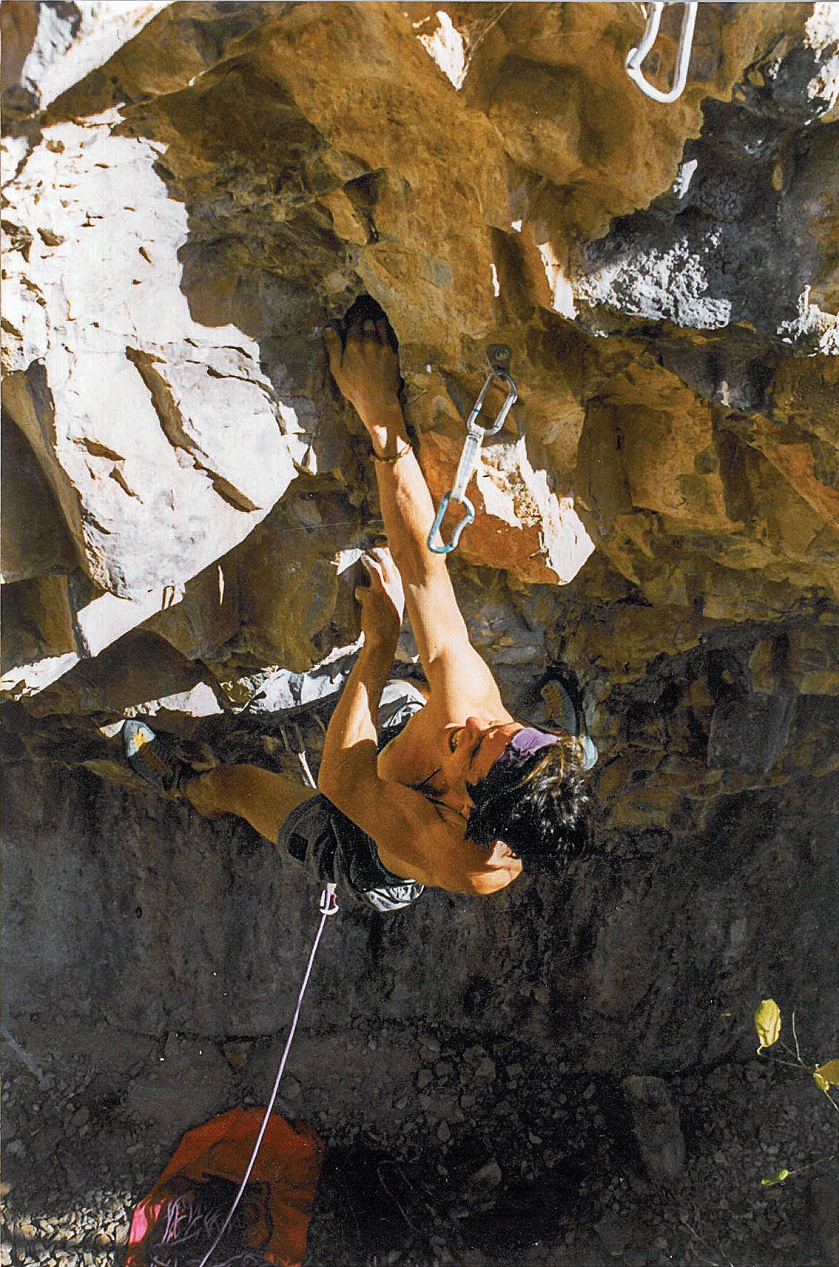 Rock Climbing in Rifle Mountain Park - Climbing